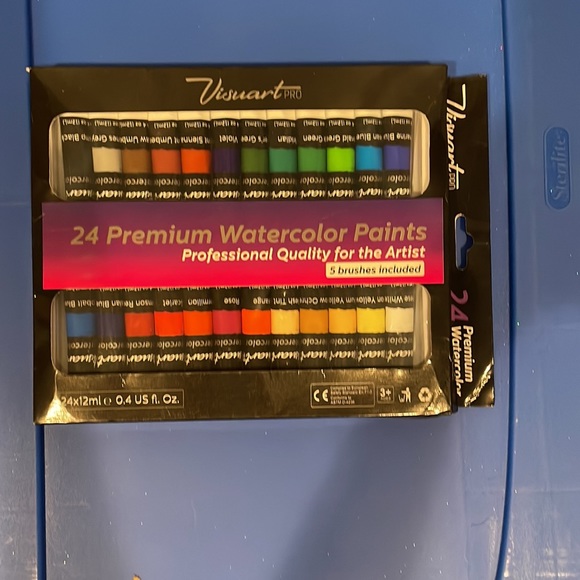 24 Premium water color paints. Never opened. - Picture 3 of 3